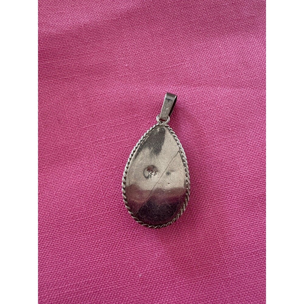 Vintage Larimar Pendant - Picture 3 of 8